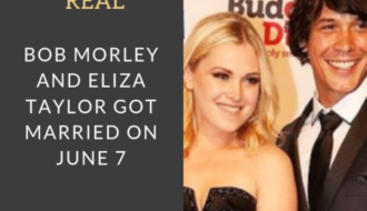 eliza taylor and bob morley