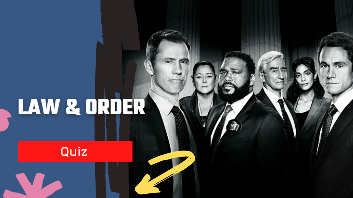 law and order quiz